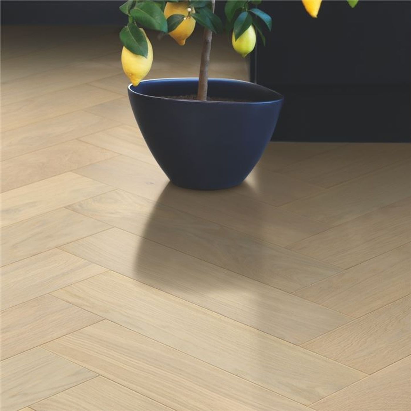 Fiskebensparkett Pergo Saltholm - Light Herringbone Oak