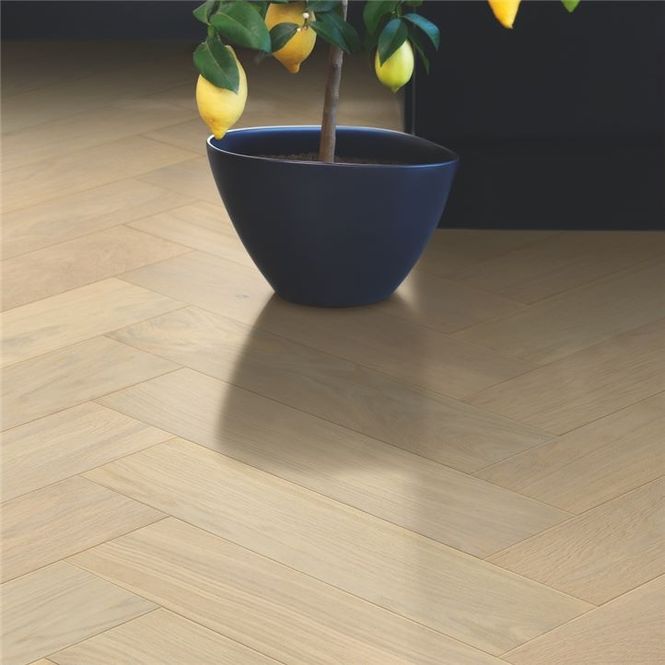 Hovedbilde Fiskebensparkett Pergo Saltholm - Light Herringbone Oak