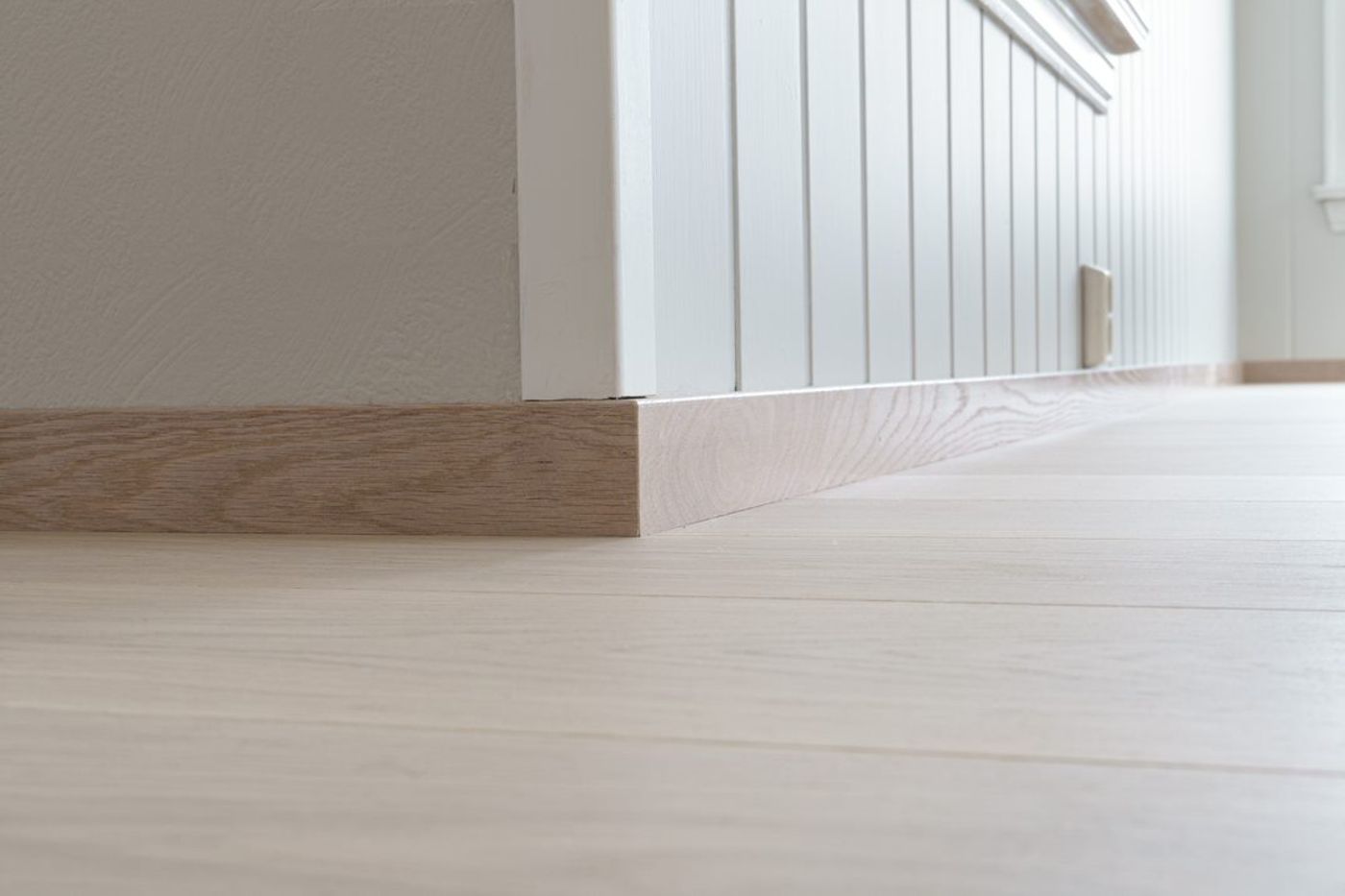 Heltre Fotlist i Eik, 15x50 - Hvitpigmentert