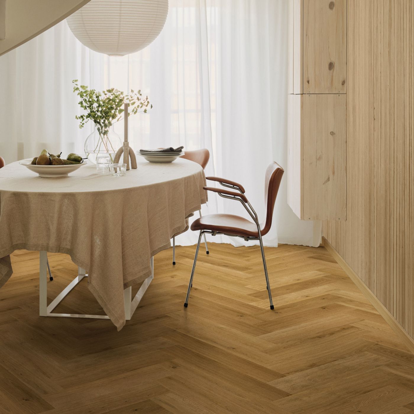 Pergo Kungshamn fiskeben laminatgulv, Hazelwood Oak