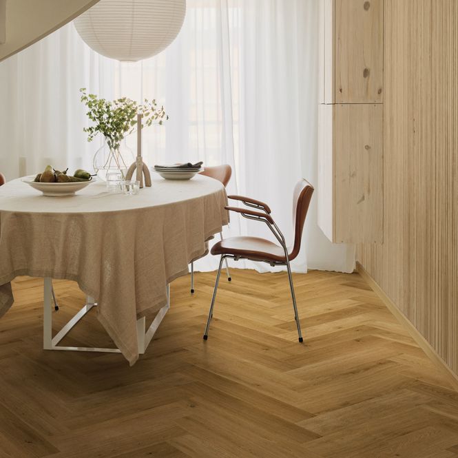 Hovedbilde Pergo Kungshamn fiskeben laminatgulv, Hazelwood Oak
