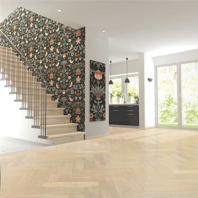Hovedbilde Fiskebensparkett Pergo Saltholm - Light Herringbone Oak