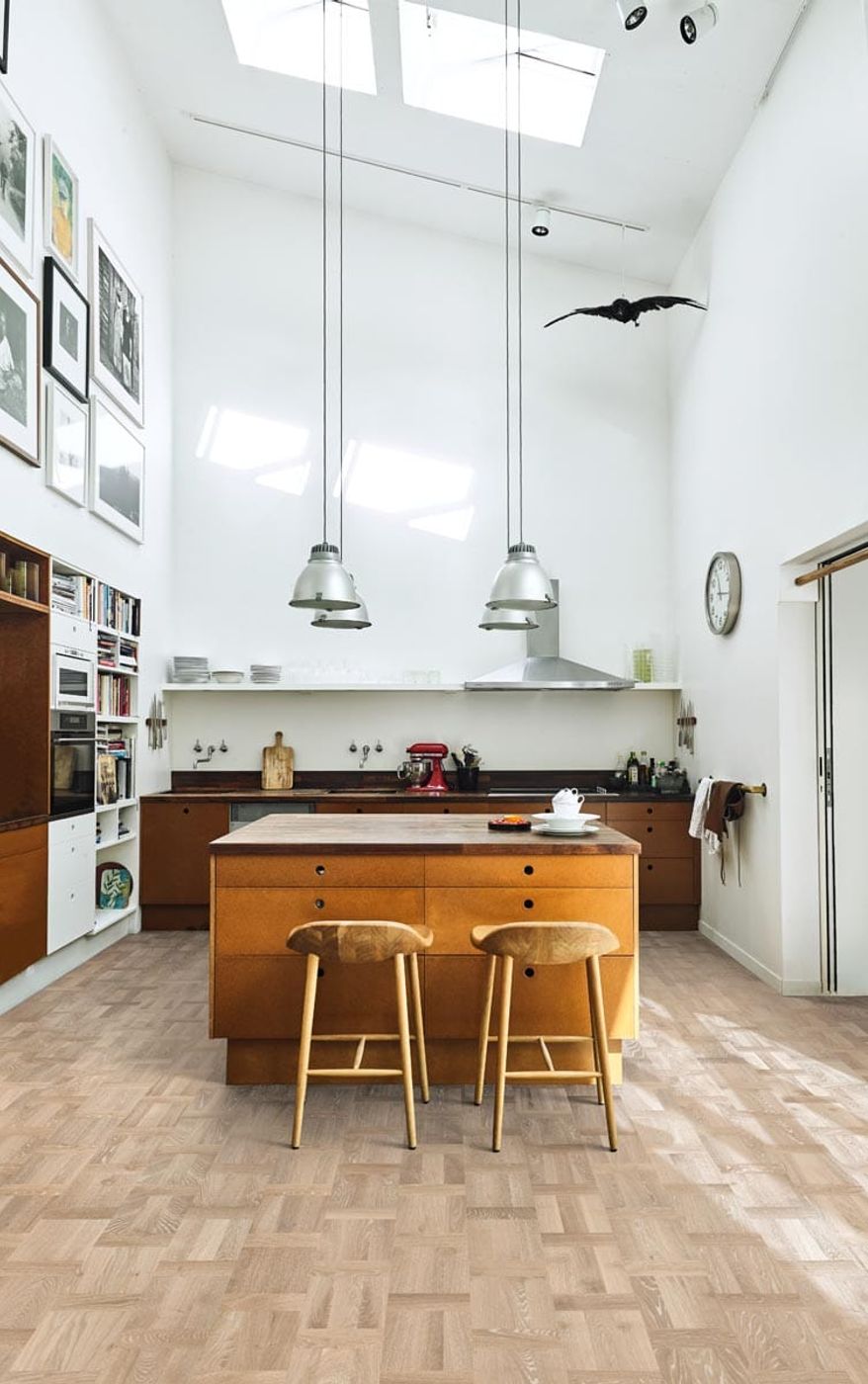 Parkett Kährs Mønstergulv Eik Palazzo Bianco