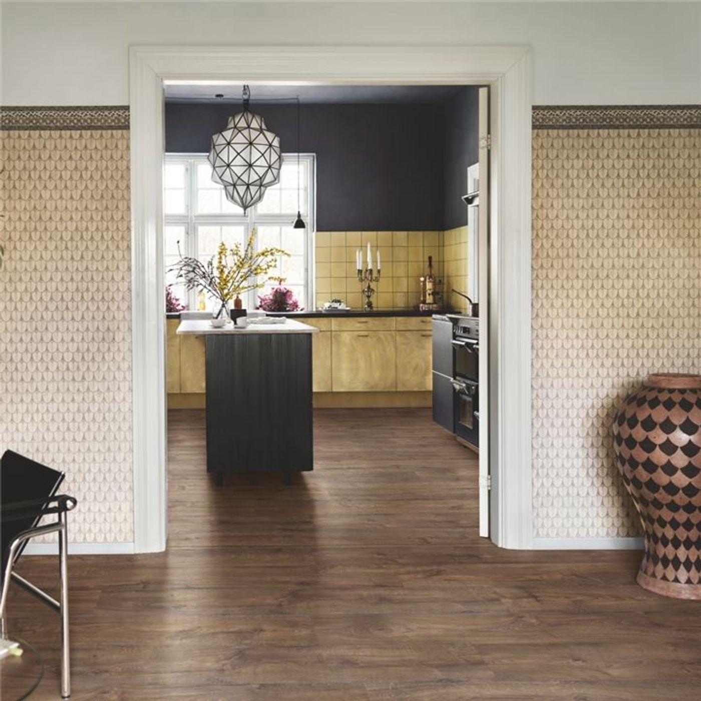 Vinylgulv Pergo Lysefjord Pad Pro Brown Lodge Oak