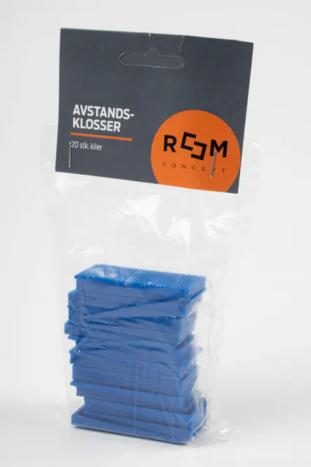 Hovedbilde Avstandsklosser 20pk RoomConcept