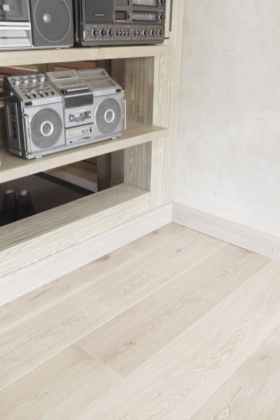 Heltre Lamellplank Wilbergs - Eik Midnight Sun 16x250x1400-2900mm