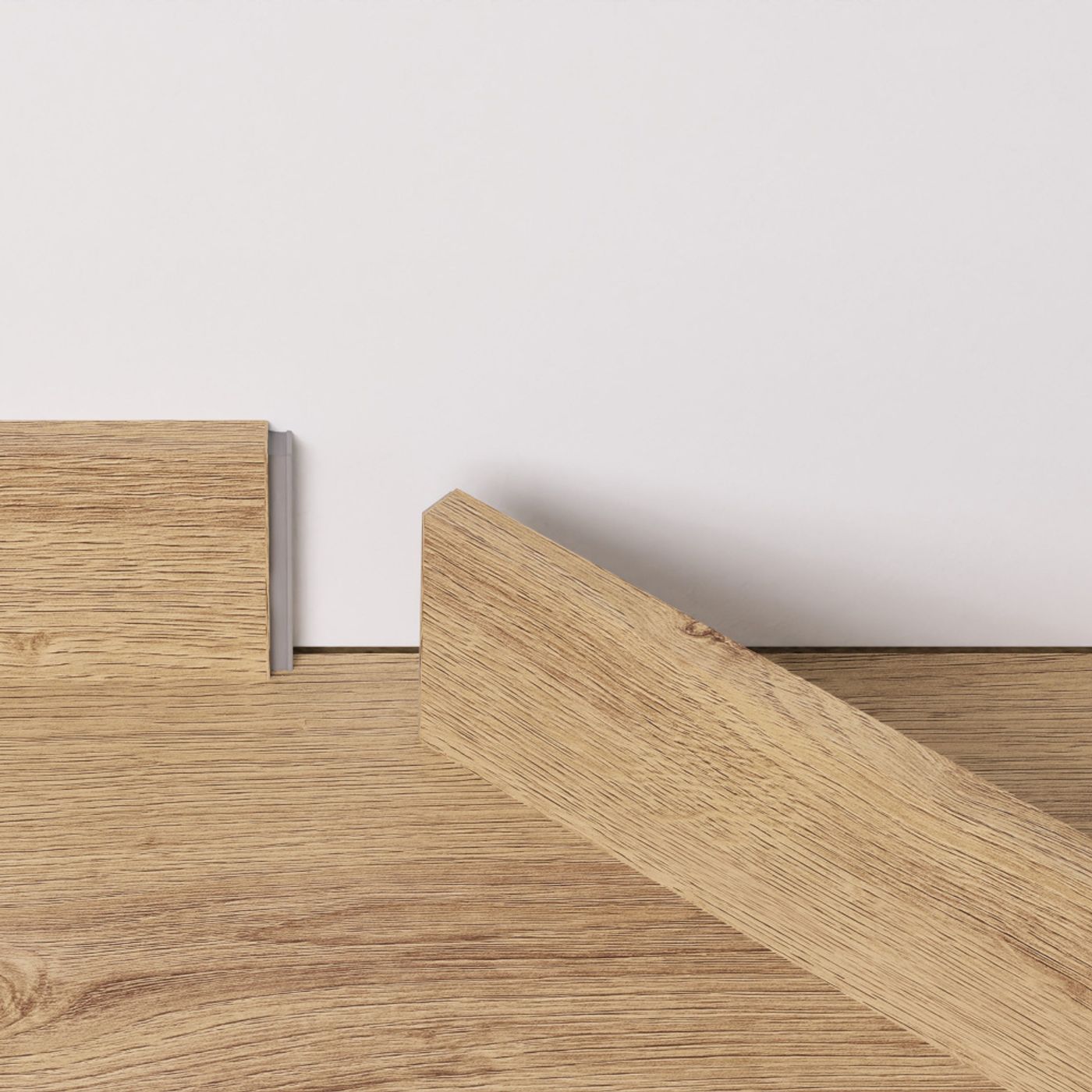 PERGO Pakke med Fotlist til Vinyl Glomma 6pk 70mm (Flere Varianter)