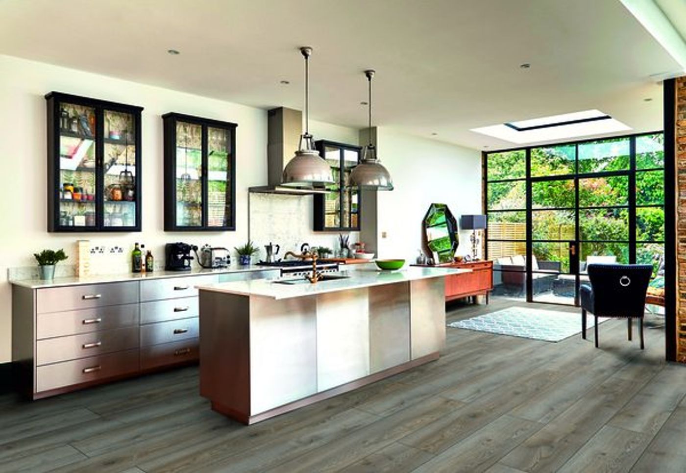 Laminat Kronotex Mammut Plus 40762 - Mountain Oak Titanium