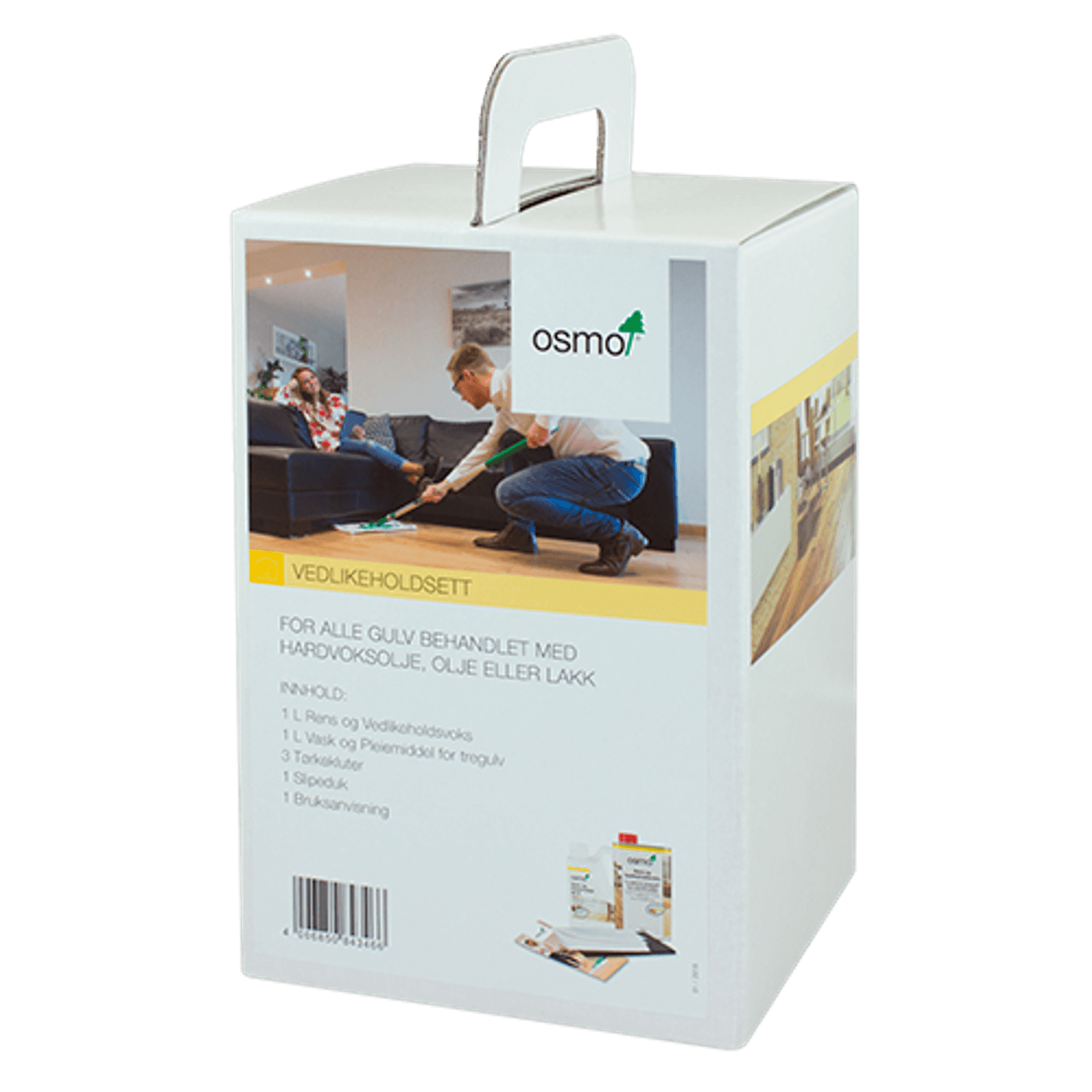 Osmo Vedlikeholdspakke Gulv | Hvit 4D